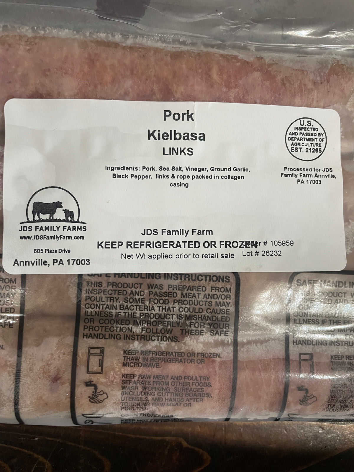 Pork Keilbasa