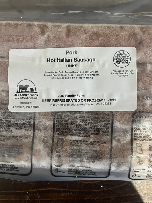 Pork Hot Italian Sausage