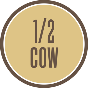 1/2 Cow