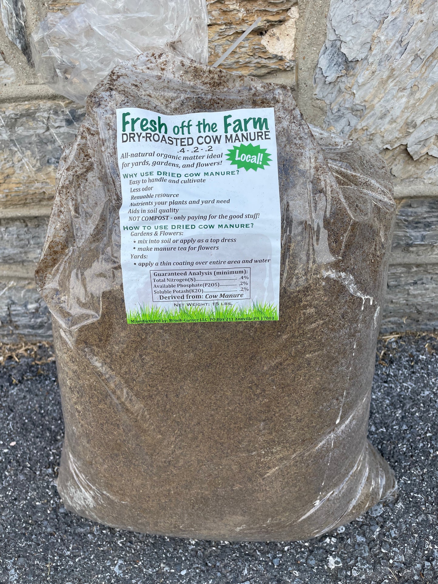 Bagged Dried Manure